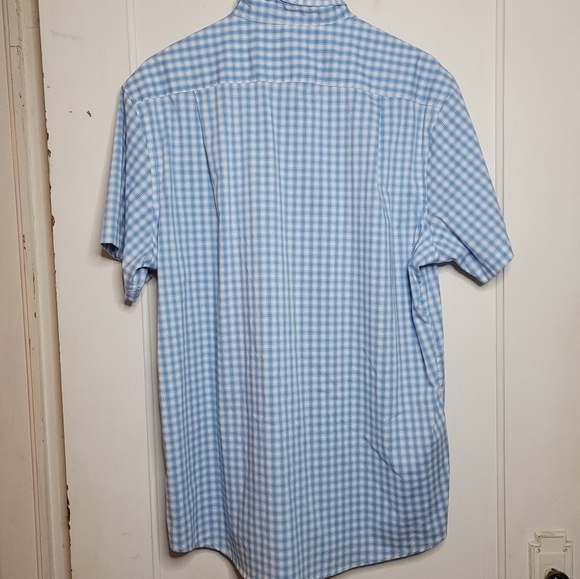 Izod Small Box  Plaid Short Sleeve Shirt XL - Picture 6 of 6